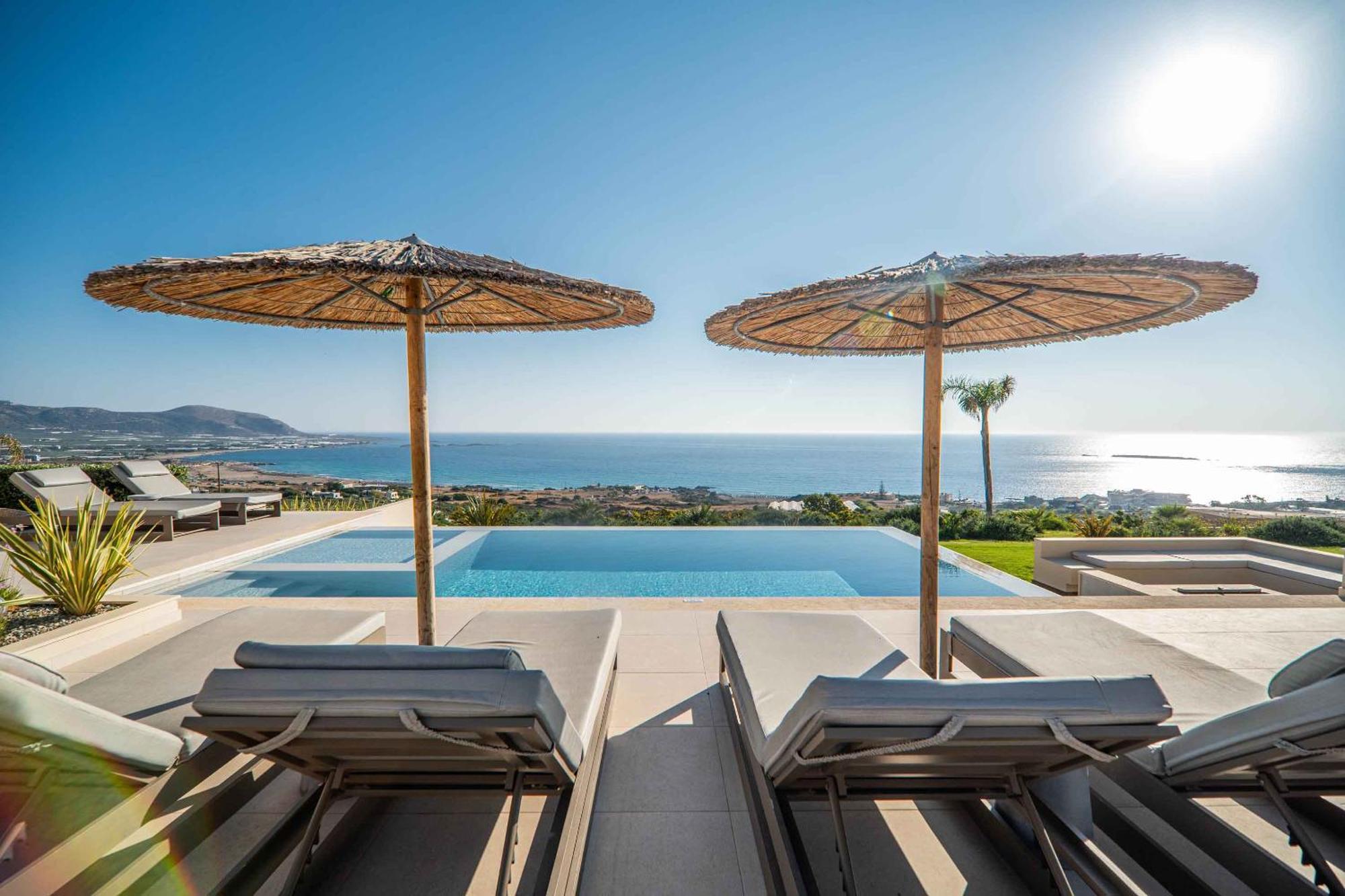 Cielo E Mare Villas I "Free" Heated Pools & Seaview ファラサルナ エクステリア 写真