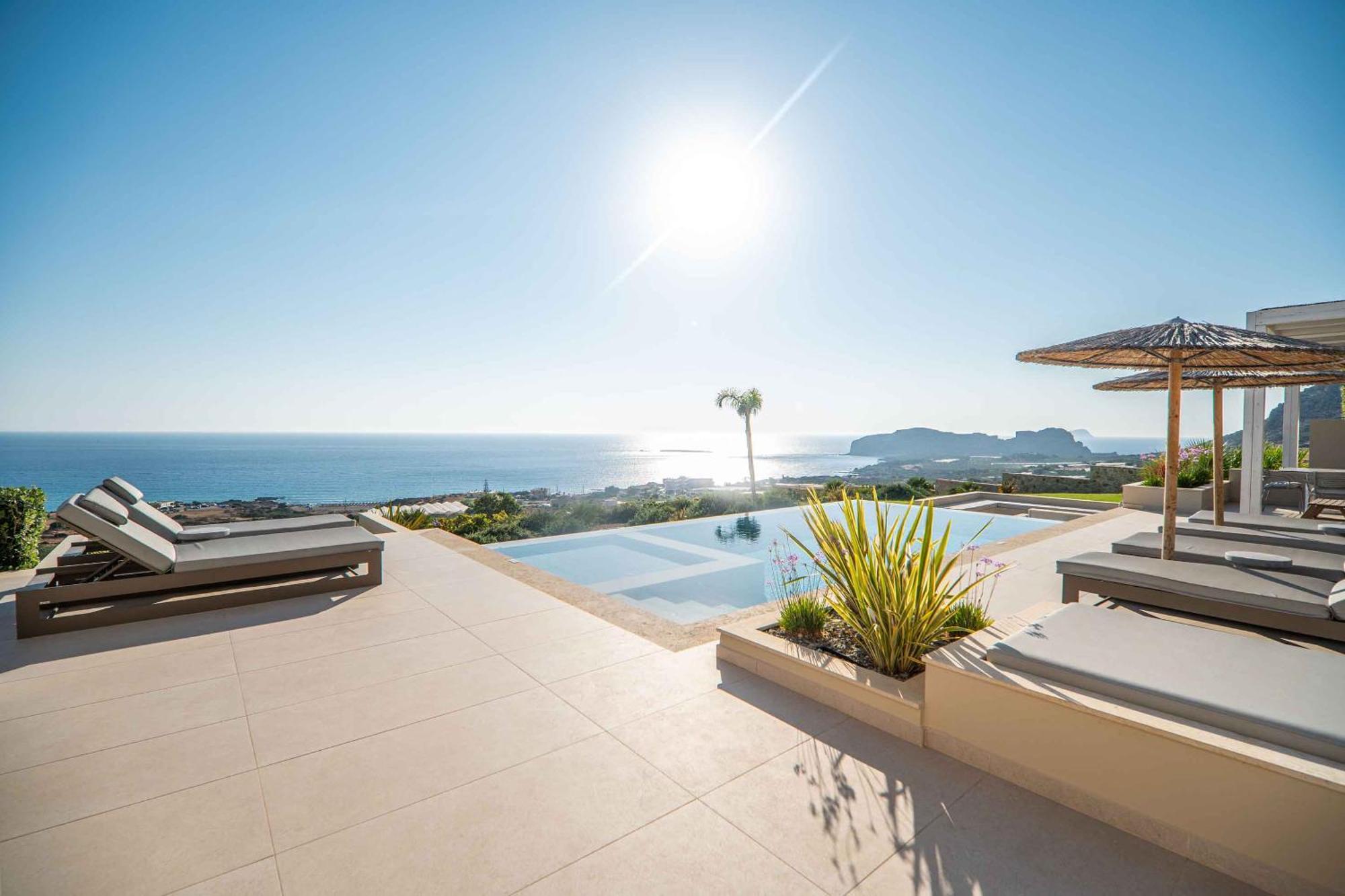 Cielo E Mare Villas I "Free" Heated Pools & Seaview ファラサルナ エクステリア 写真