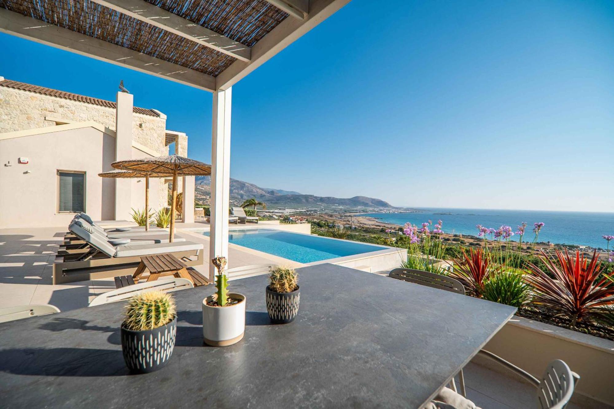 Cielo E Mare Villas I "Free" Heated Pools & Seaview ファラサルナ エクステリア 写真